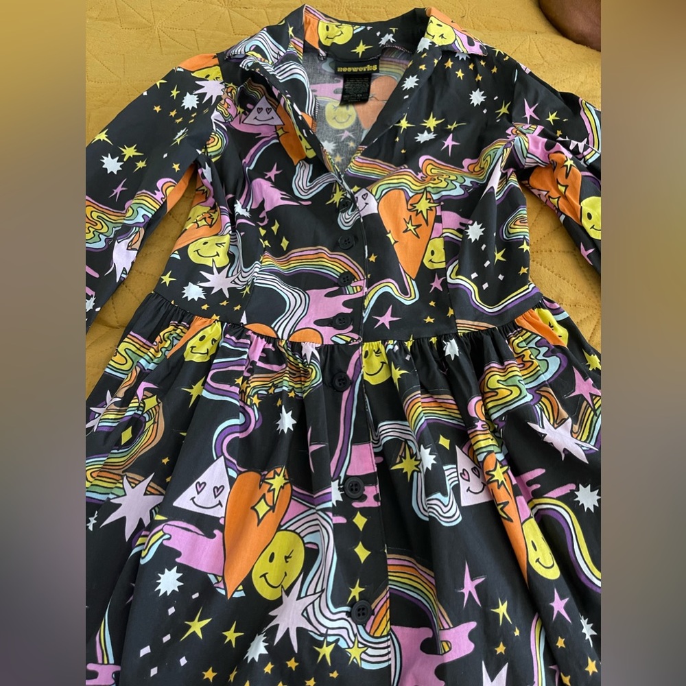 Nooworks Betty Dress Better Days Print